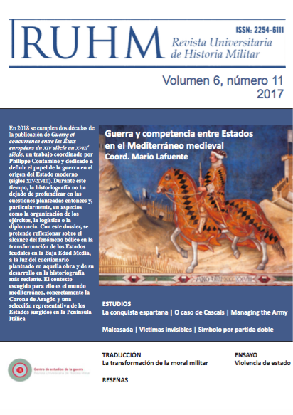 					Ver Vol. 6 N.º 11 (2017): Guerra y competencia entre Estados en el Mediterráneo Medieval (siglos XIV-XV)
				